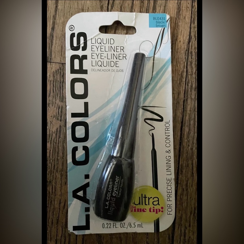 LA Colors Liquid Eyeliner BLE431 Black Brown NWT